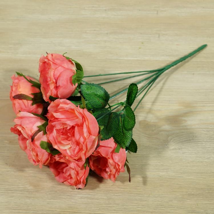 Fake Austin Rose Wedding Bouquet 7